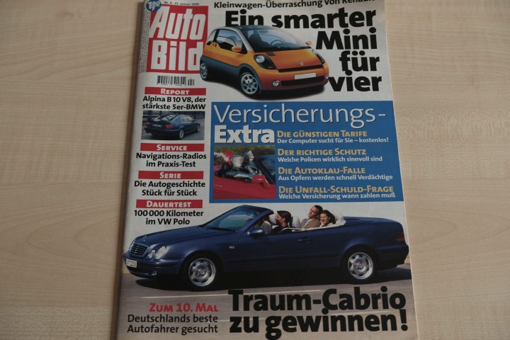 Deckblatt Auto Bild (04/1998)